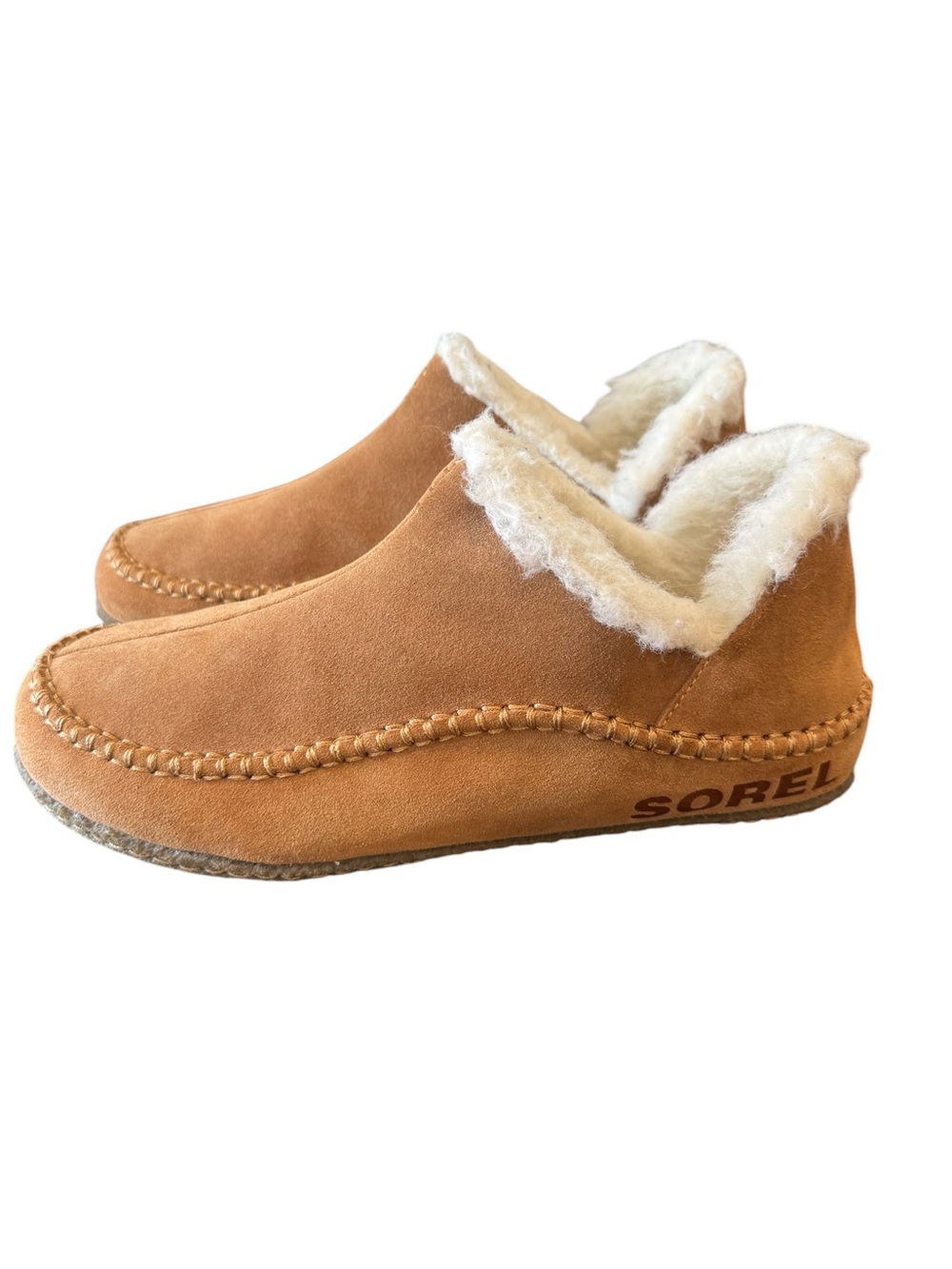 Sorel Men's Manawan II Slipper Elk/Natural US Size 10 Cozy Comfortable